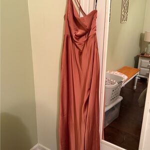 Elegant Satin Evening Gown